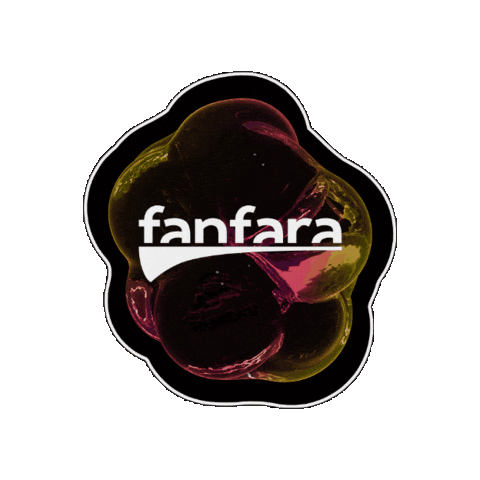 SSDMSdesign giphygifmaker blob dms fanfara Sticker