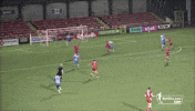 Goal Teamwork GIF by Cliftonville Football Club