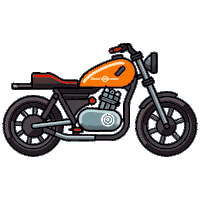 Bike Motorcycle Sticker by Rommel Harley-Davidson