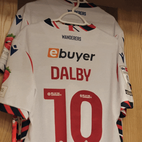 Football Shirt GIF by Bolton Wanderers FC