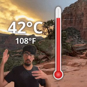 42 °C