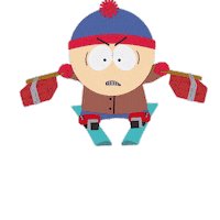 Stan Marsh Ski Sticker by South Park