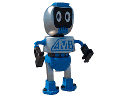 Alumabe 3d robot accesorios aluminium Sticker