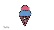Melting Ice Cream Sticker