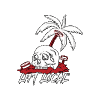 Skull Bodybuilding Sticker by House of Gains Gym