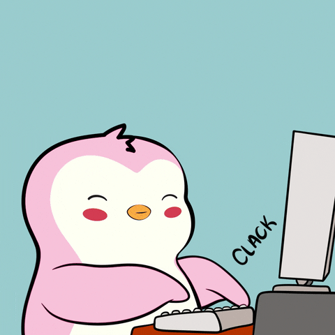 Happy Work GIF by Pudgy Penguins