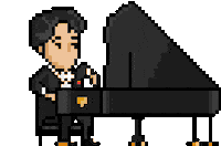 Conductor Pianist Sticker