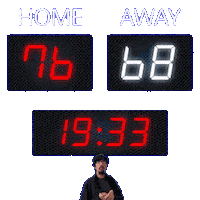 68 Away Sticker