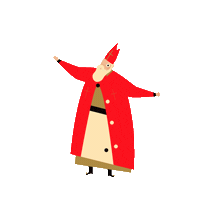 Sint-Niklaas Sticker by King George Agency