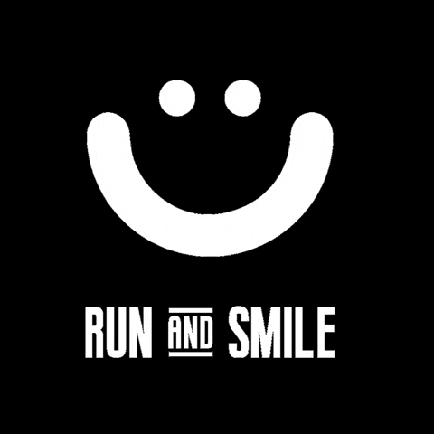 RunandSmile giphygifmaker happyrunner runandsmile GIF