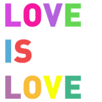 Love Is Love Pride Sticker by Frankly Bubble Tea