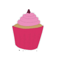 Cupcake Bakery Sticker