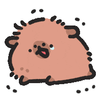 Capybara No Sticker by sansanplanet