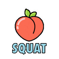 peach Sticker by Derrimut 24:7 Gym