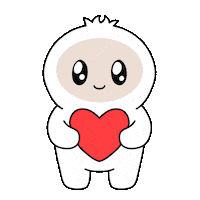 Heart Ily Sticker by okdstudio