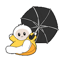 Rain Floating Sticker by okdstudio