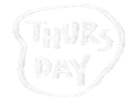 Week Thursday Sticker