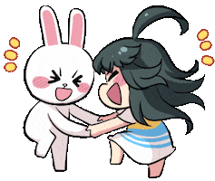 Happy Shake Hands Sticker by Jin
