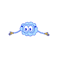 learnwithnumerade science nerd cloud student Sticker