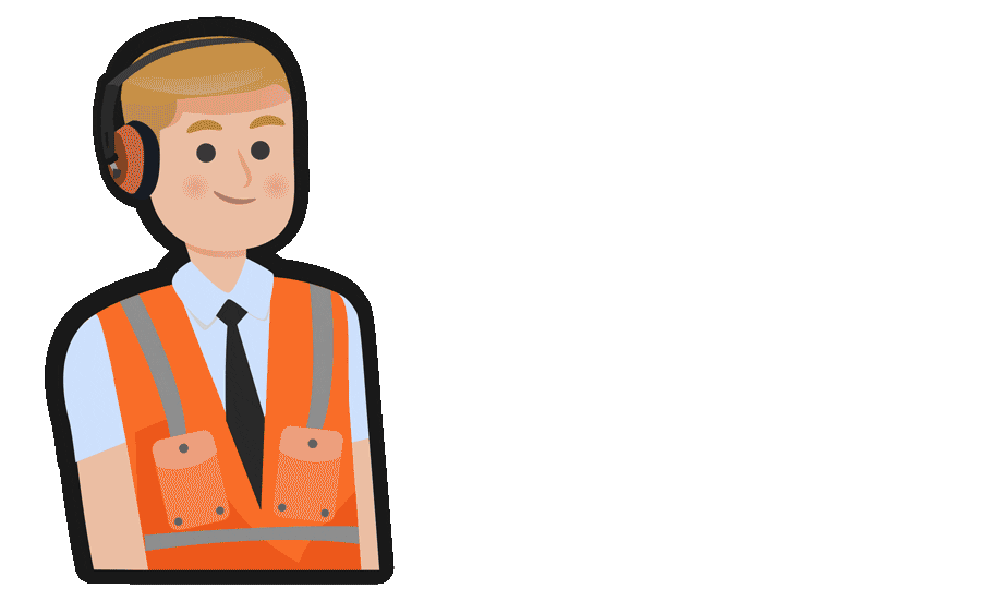 Crew Ground Sticker by Aeromexico Formación