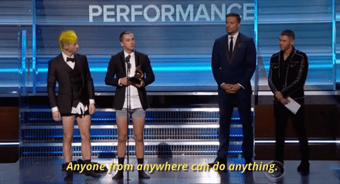 Twenty One Pilots The Grammys GIF by Recording Academy / GRAMMYs