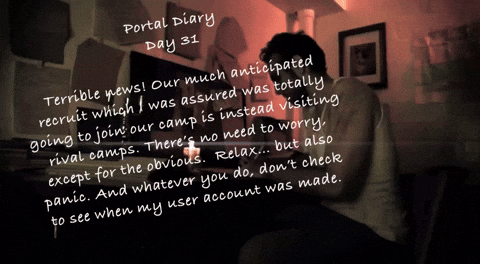 Portal Diary GIF