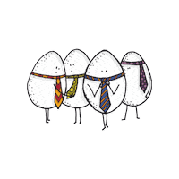 PizpiretArts egg eggs huevo huevos Sticker