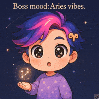 Shooting Stars Aries GIF by Persona