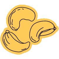 Ingredients Cashew Sticker by milli
