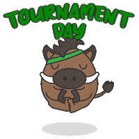 meyPich kawaii relax yoga tournament Sticker