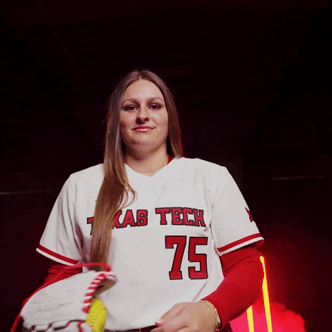 Chloe Riassetto GIF by Texas Tech Softball