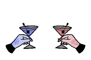 Drink Cheers Sticker