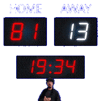 13 Away Sticker