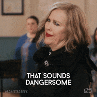 Pop Tv Fear GIF by Schitt's Creek