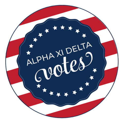 Sorority Alpha Xi Sticker by Alpha Xi Delta Fraternity