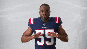 Football Be Quiet GIF by New England Patriots