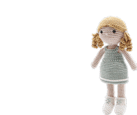 Girl Crochet Sticker by Craftbird