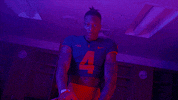 Flexing Illinois Football GIF by Fighting Illini Athletics