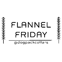 Friday Flannel Sticker by Dogpackcollars
