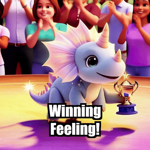 Award Success GIF by Divineasaur