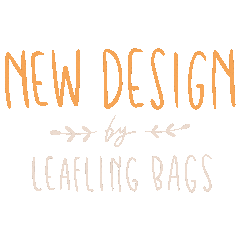 leaflingbags giphyupload leaf bags collar Sticker