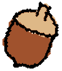 Acorn Donguri Sticker