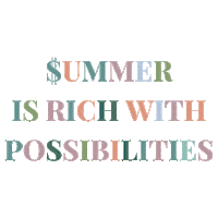 Summer Money Sticker by Ellevest