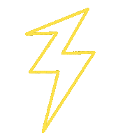 Glitch Lightning Sticker