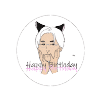 Happy Birthday Sticker
