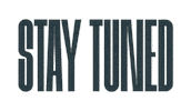 Stay Tuned Work Sticker