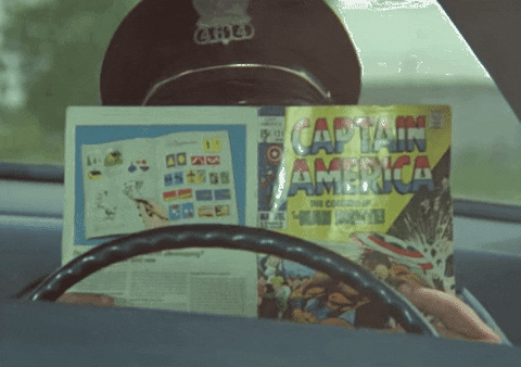 spying captain america GIF by Charles Pieper