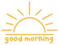 Happy Good Morning Sticker
