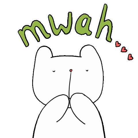 I Love You Cute Bear Sticker by thaomy