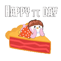 Penguin Cake Sticker by Pudgy Penguins